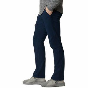 NEW NWT Columbia Triple Canyon Fall Hiking Pant - Collegiate Navy Sz 30 x 32